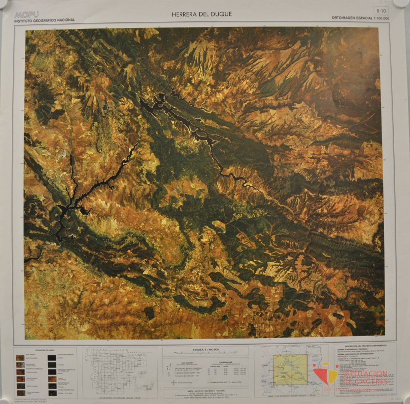 Herrera del Duque [8-10]: Ortoimagen espacial